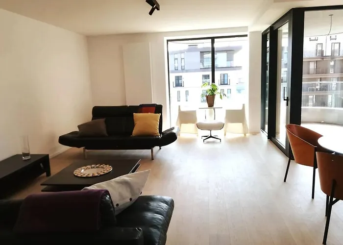 Appartement Luxueus&nieuw 2-slaapkamerappartement Met Garage Oostende