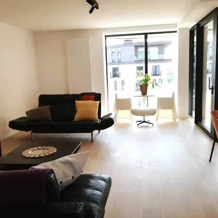 아파트 Luxueus & Nieuw 2-slaapkamerappartement Met Garage 오스텐드
