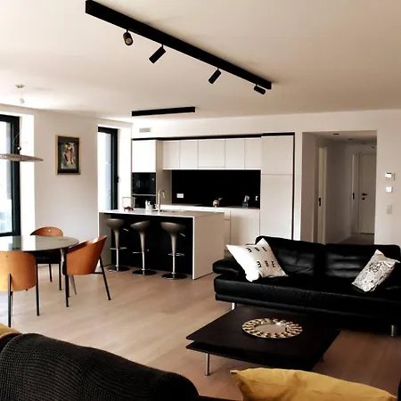 아파트 Luxueus & Nieuw 2-slaapkamerappartement Met Garage 오스텐드
